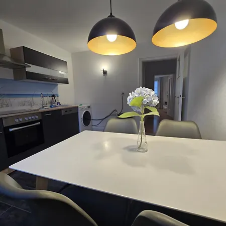Daire Grosse Moderne Ferienwohnung, Zentrale Ruhige Lage *