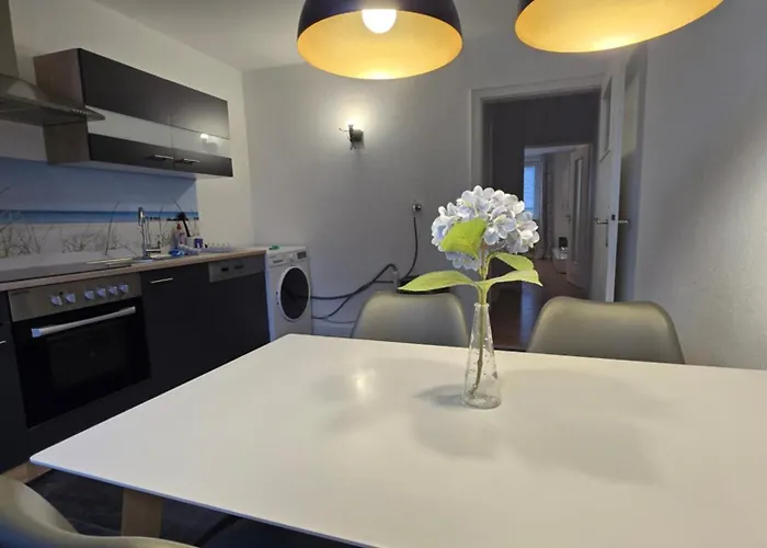 Apartment Große Moderne Ferienwohnung, Zentrale Ruhige Lage *